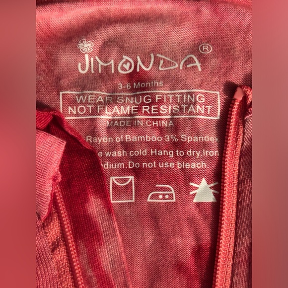 Baby Girl Bundle Jimonda Baby & Romperin Box One-Piece & Carter's Headwrap Set - Picture 3 of 9